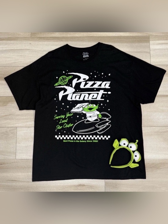 Pixar Tops - Disney Toy Story Tee Shirt St 2XL Halloween Costume Pizza Planet Alien Headband